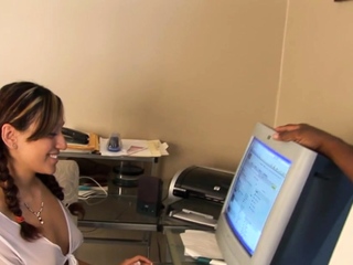 Slutty Schoolgirl So Real Rides a BBC