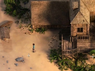 Two 3d cartoon cuties are ready for their bath