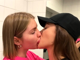 Two Hot Brunette Lesbians Lick And Suck Each Other