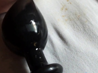 Uk Swinger Milf Inflatable Butt Plug DP WITH Squirting