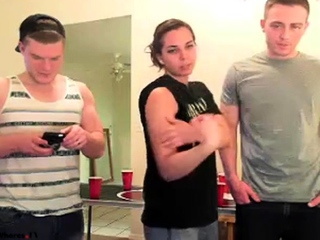 Webcam college teen teasing big buttock