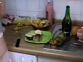 Amateur blonde cutie fucked hard in public