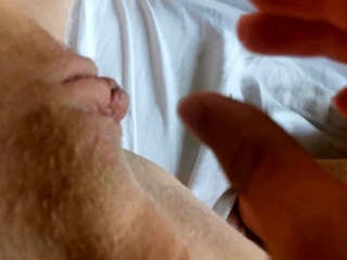 Amateur solo jock jerks his throbbing cock