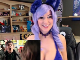 Amateur striptease and Solo masturbation