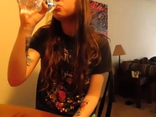 Brunette Solo Webcam Masturbation