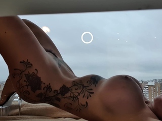 Busty Amateur MILF Fucks in Lingerie