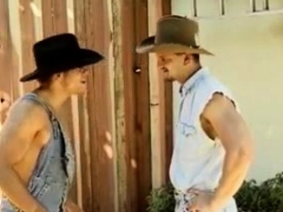 Hardcore scene with gay lads who love fetish fucking