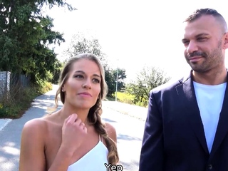 HUNT4K. Girl gives pussy for passionate nailing