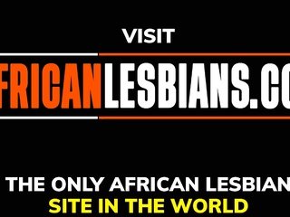 Kenyan College Teen Cum HARD With Lesbian Roommate