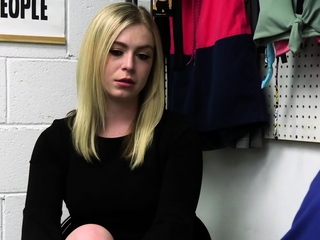 Krissy Knight got banged over the officer’s table