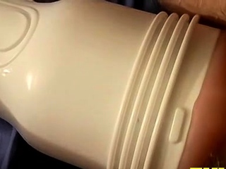 Lad works magic for his large dick in a peculiar solo xxx