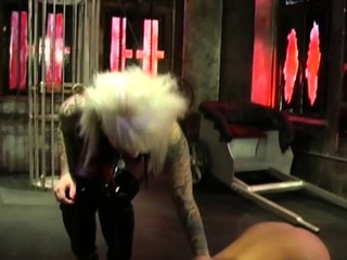 Prurient babe in front of the camera just for fun