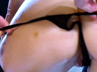 Sexy Blonde Wife First Anal and Rough DP Sandwich