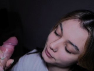 Sexy small titted brunette Judy C