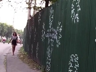 Slutty asian teen honey Abby craves to get backside fucked