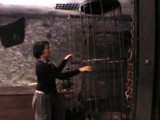 Stupefying honey masturbates herself with a dildo