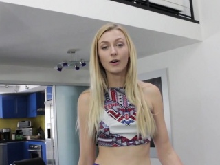 Teen amateur gets cum