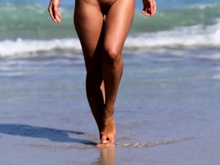 Tight Russian and Czech babe get naked