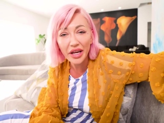 Adira Allure help Allen Swift jerking his cock