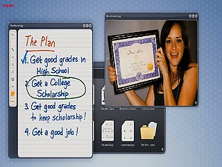 Alexis Bledel hot in black bra showing her cleavage as she