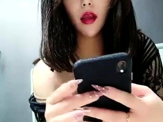 Amateur Asian Webcam Strip Masturbation