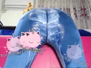 Amateur blondie solo anal masturbation