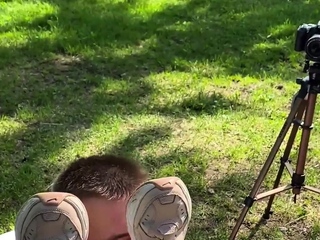 Amateur Foot Fetish Girlfriend Sucks and gives a Footjob