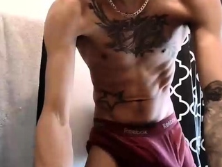 Amateur men videotape their perverted gay fornication