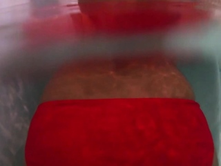 Amateur teen couple fun in the jacuzzi