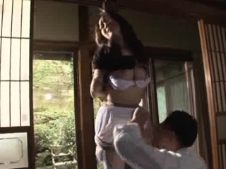 Asian Woman Pole Bound