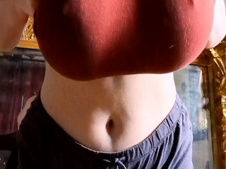 Big boobs milf masturbates with her dildo