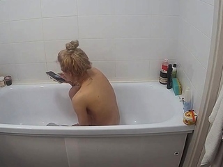 Blonde Teen Solo Masturbation