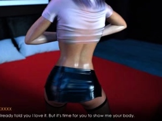 Brunette is shafted in a 3D fucking