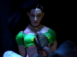 Camera testing in 3D quick fuck