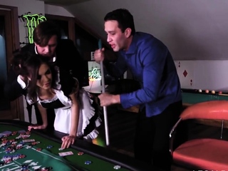 Chains And DPed Balls Deep On Poker Table