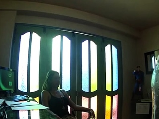 Cunning exotic brunette first timer screwed well