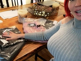 Curly Blonde Teen Records Solo Dildo Masturbation More at