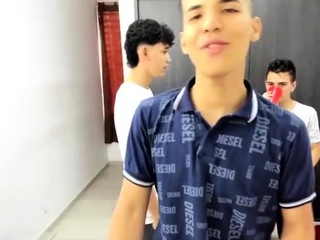 Cute amateur twink first time gay anal fuck in van