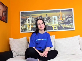 Czech newbie wants to be a pornstar