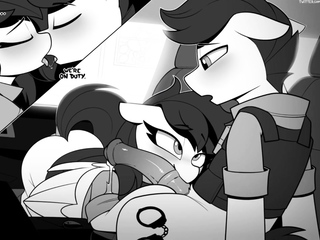 Hentai chick enjoys anal sex at the gym