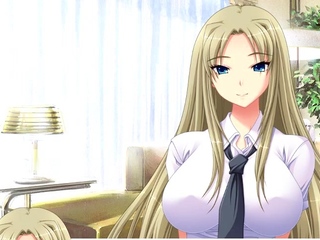 Hentai redhead gives blowjob and having sex