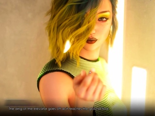 Hentai redhead gives blowjob and having sex