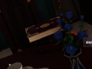 Hot 3D redhead licking a pussy while getting fucked