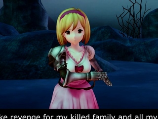 Hot 3D redhead licking a pussy while getting fucked