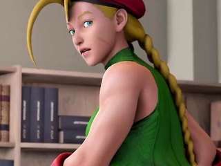 Hot 3D redhead licking a pussy while getting fucked