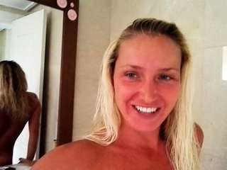 hot amateur blonde close up masturbation HD