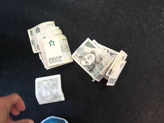 HUNT4K. Magnificent chick gives trimmed vagina for cash