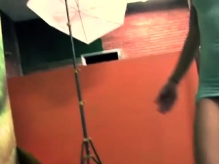 Kinky oriental brunette lady Laura blows before doggy