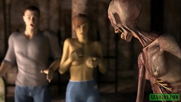 Nasty Skeleton. 3d porn horror