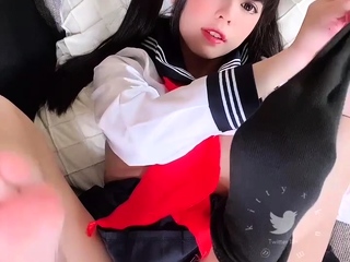 Webcam amateur tasha sky entertains a voyeurs foot fetish w